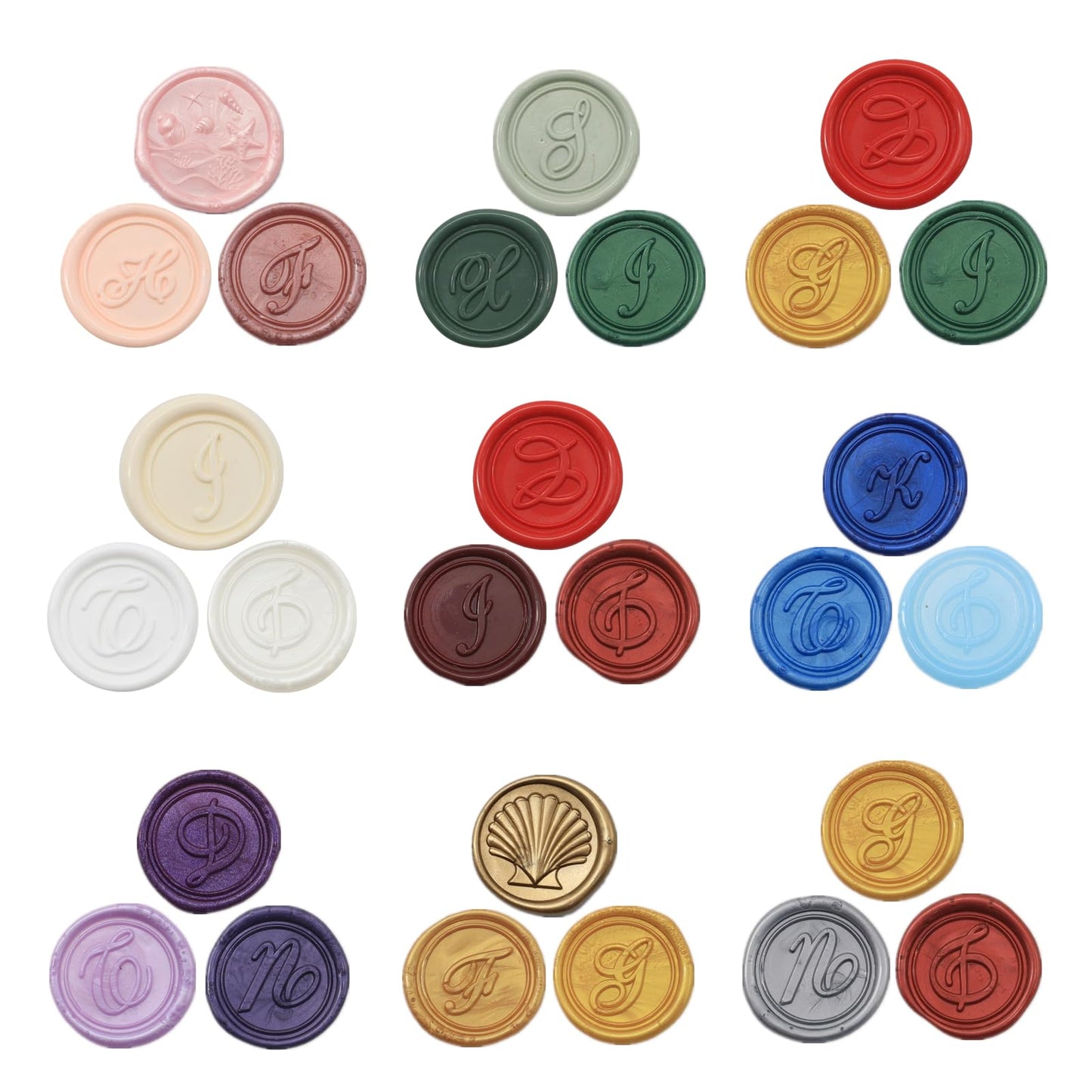 300Pcs Wax Seal Beads, Purple Mix Sealing Wax Beads for Wax Seal Stamp, Lilac Purple Wax Seal Beads Set with 3 Colors Wax Seal Perfect for Gift Sealing, Letter Wax Sealing (Purple Mix)