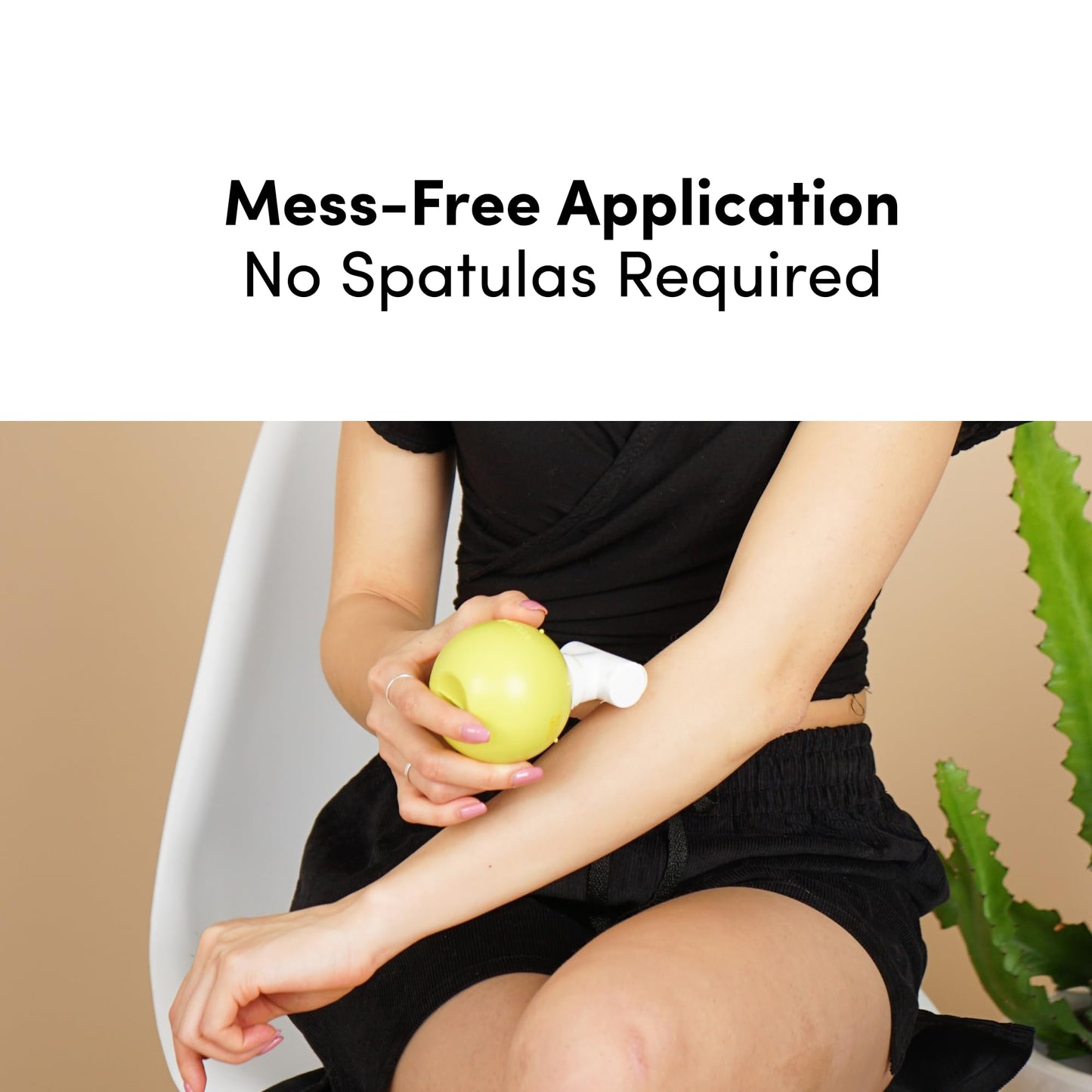 Parissa Organic Roll-On Sugar Wax | USDA Certified, 100% Natural, Gentle & Washable Formula for Sensitive Skin | At-Home Hair Removal Kit | 2 Applicator Heads, 20 Reusable Strips, 140ml (5 Fl Oz)