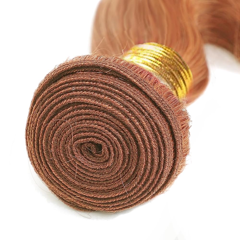 30 32 34 inch Color #30 Bundles Human Hair Light Brown Bundles LadrXadr 30 Light Brown Body Wave Bundle 150g