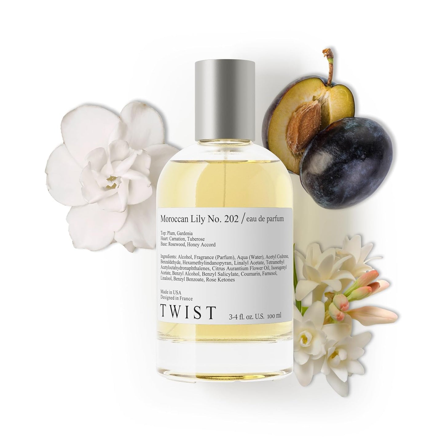 Eau De Parfum Inspired by Burberry Her - Long-Lasting Strawberry & Vanilla Fragrance Spray | 100 ml | Vegan & Clean Ingredients