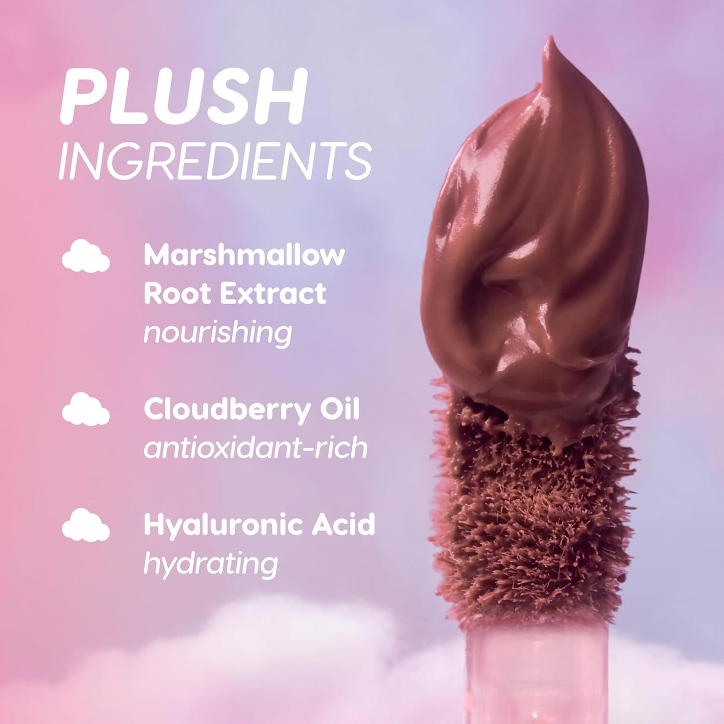 Colourpop Cloud Whip Liquid Lipstick - Blurring Soft Finish Lip Color Infused with Marshmallow & Hyaluronic Acid | Pretty Aura (0.12 Fl oz)