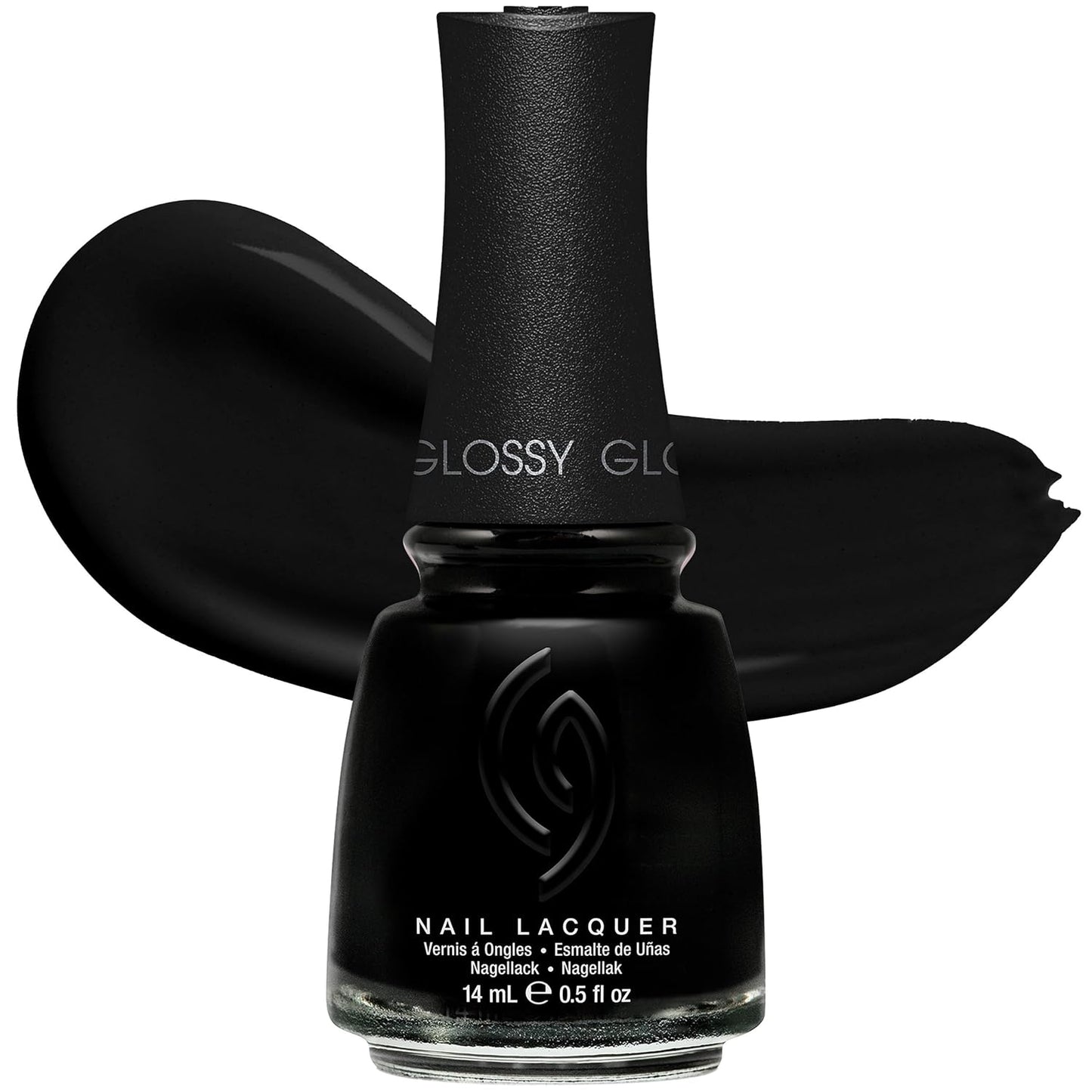 China Glaze Nail Lacquer - Moment in the Sunset Coral Pink Polish | Quick Dry, Chip Resistant, Shimmer Finish, 0.5 fl oz