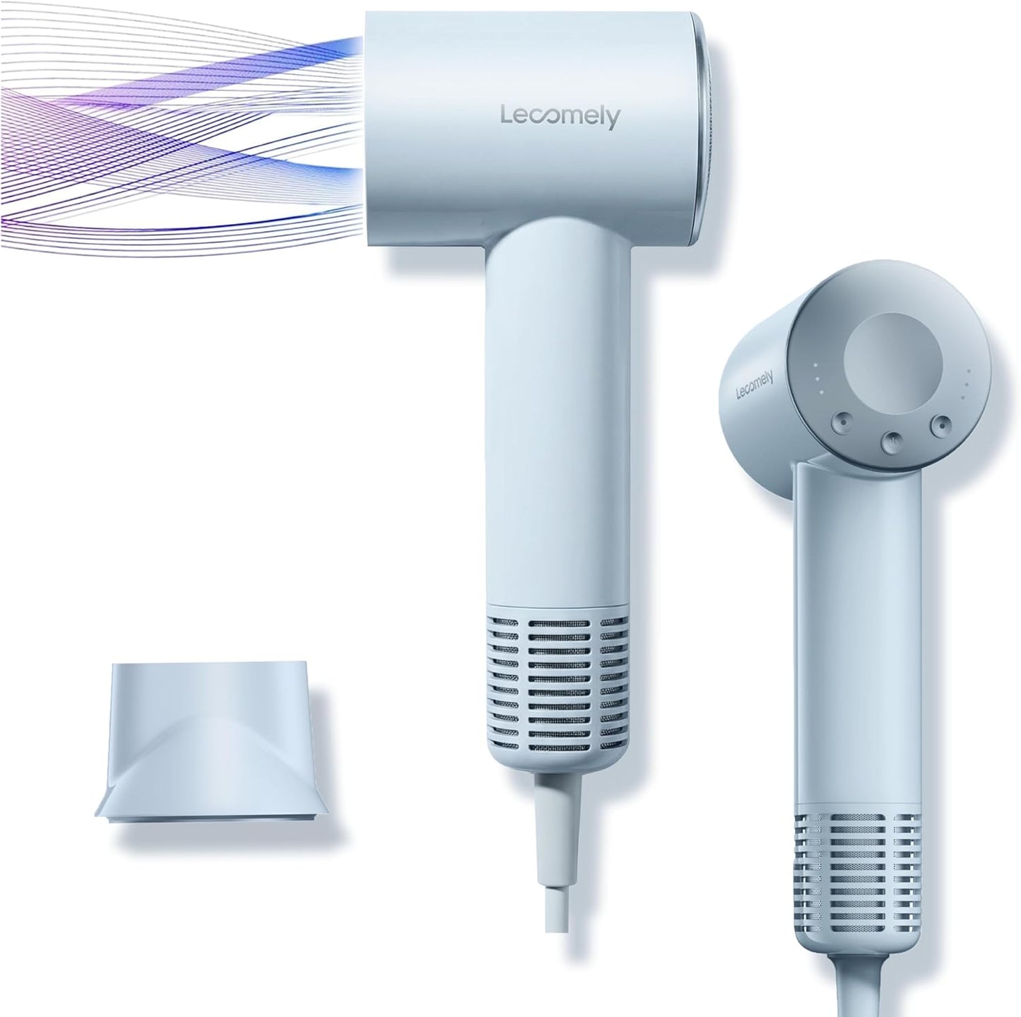 Dual Voltage Hair Dryer - High-Speed Travel Blow Dryer with 200M Negative Ions | Lightweight & Portable for Salon Results