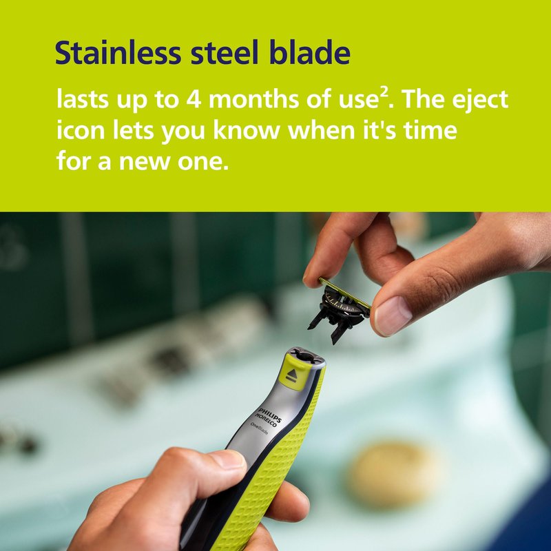 Philips Norelco OneBlade 360 Face + Body Hybrid Electric Trimmer and Shaver