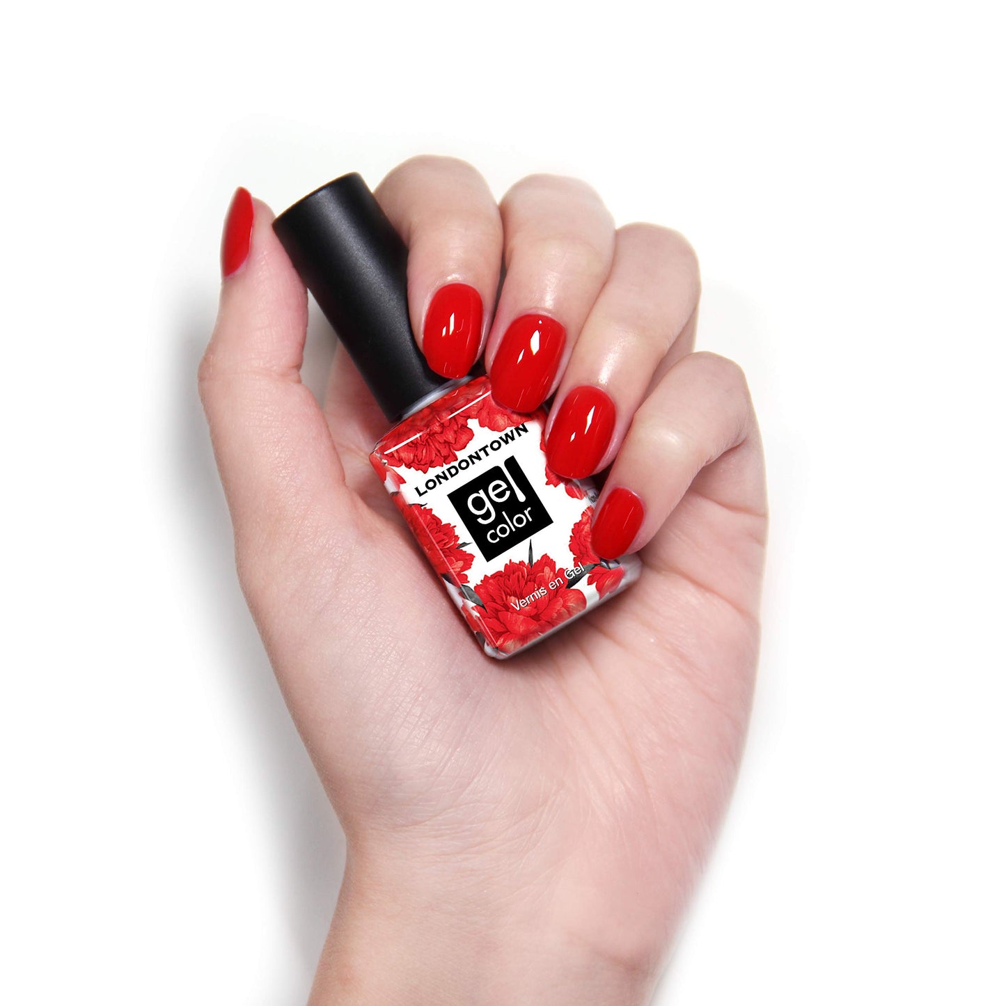 LONDONTOWN UV/LED Gel Nail Polish, Londoner Love, 0.4 Fl Oz, Long Lasting, Chip Resistant High Shine Color