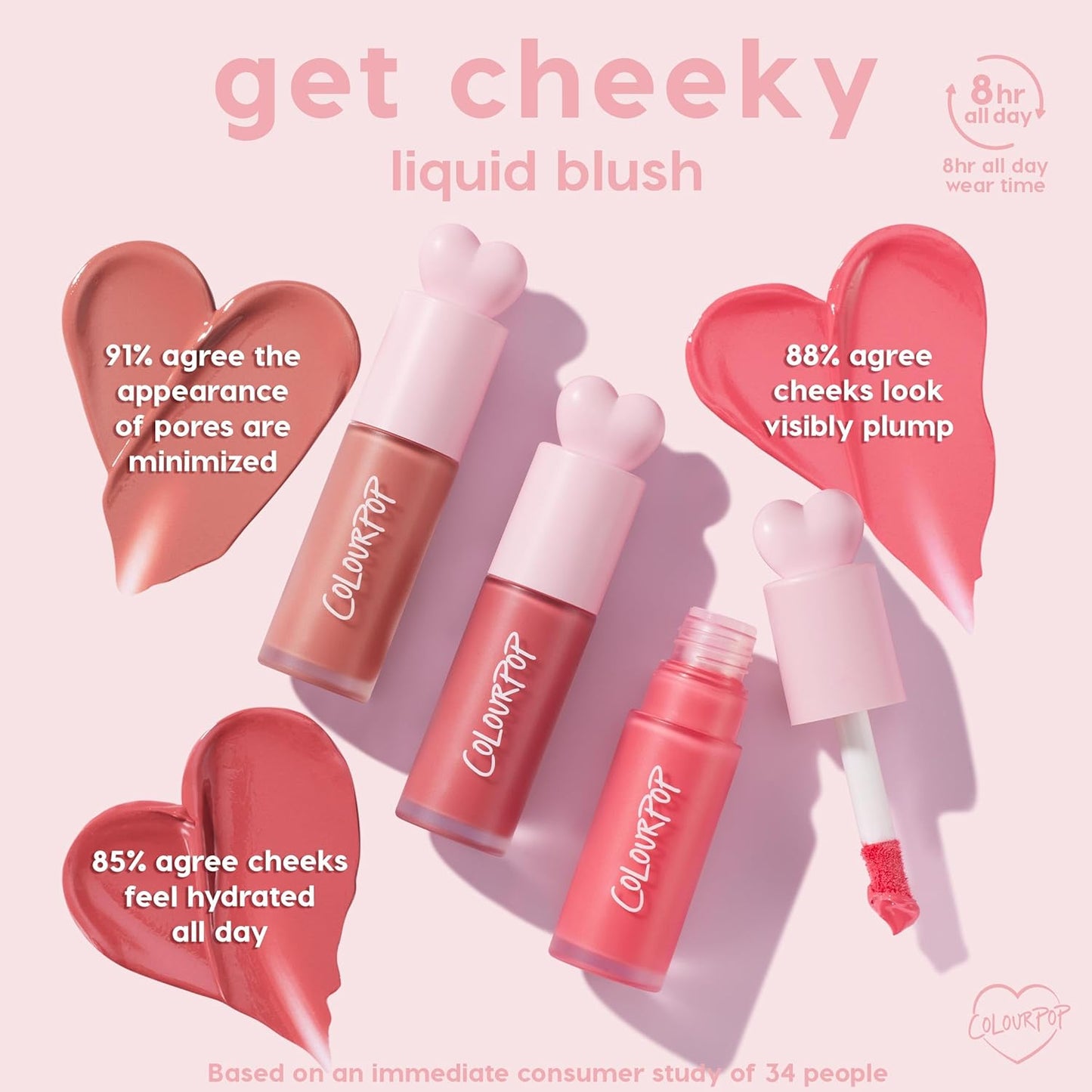 ColourPop Weightless Liquid Blush - Hydrating Cheek Color with Hyaluronic Acid | Glowy Summer Makeup (0.30 oz)