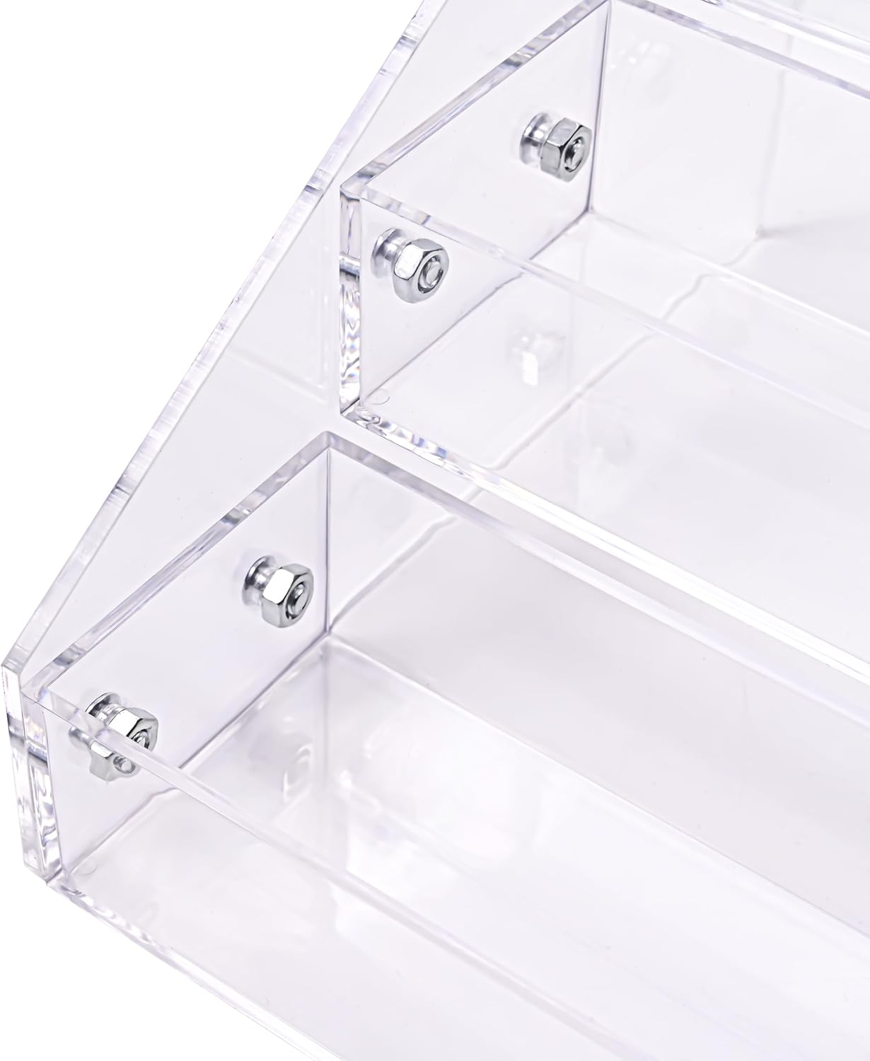 Acrylic 7-Tier Organizer Rack | Large Capacity Stand for Nail Polish, Essential Oils & Sunglasses
