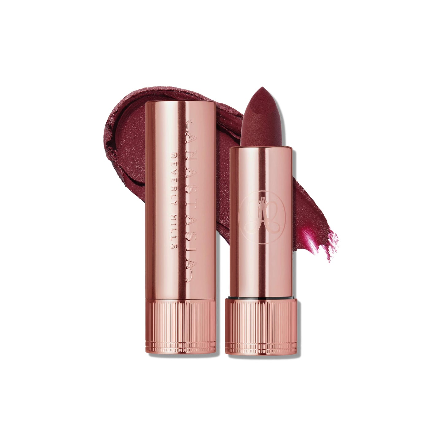 Anastasia Beverly Hills Matte Lipstick - Full-Pigment Long-Wearing Matte Lip Color with Smooth Comfortable Finish for Soft Velvet-Looking Lips - Rum Punch