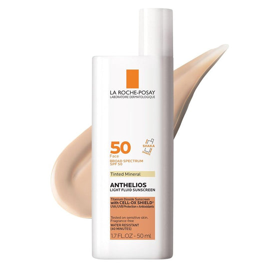 La Roche-Posay Anthelios Sunscreen SPF 40 - Ultra-Light Fluid, Oil-Free, Fast-Absorbing Face Protection