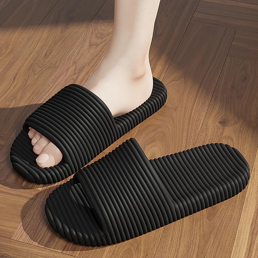 Shower Shoes - Quick Drying Non-Slip Slides for Women & Men | Indoor/Outdoor Spa, Gym, Pool, Beach Sandals