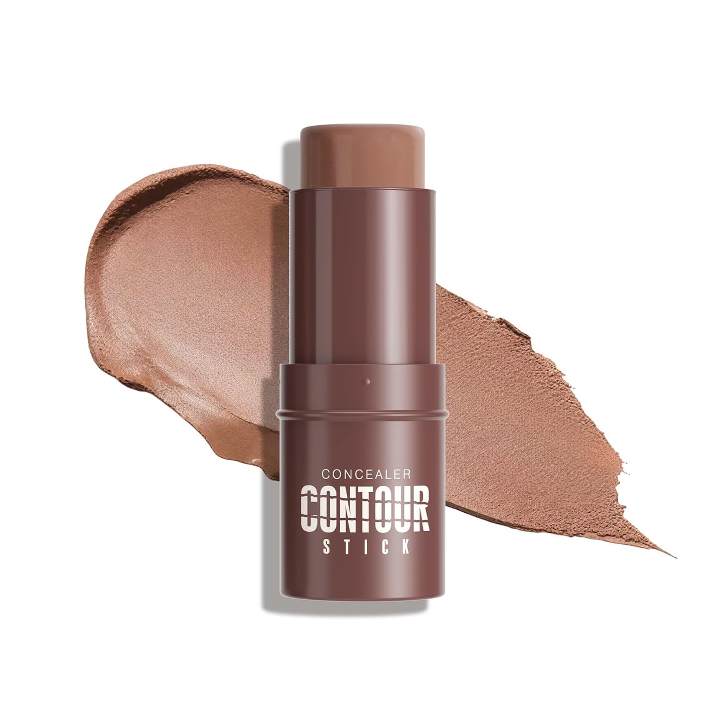 Cream Contour Stick - Cool Toned Sculpting Makeup for Natural Look | Long-Lasting, Buildable Formula (09 Amber)