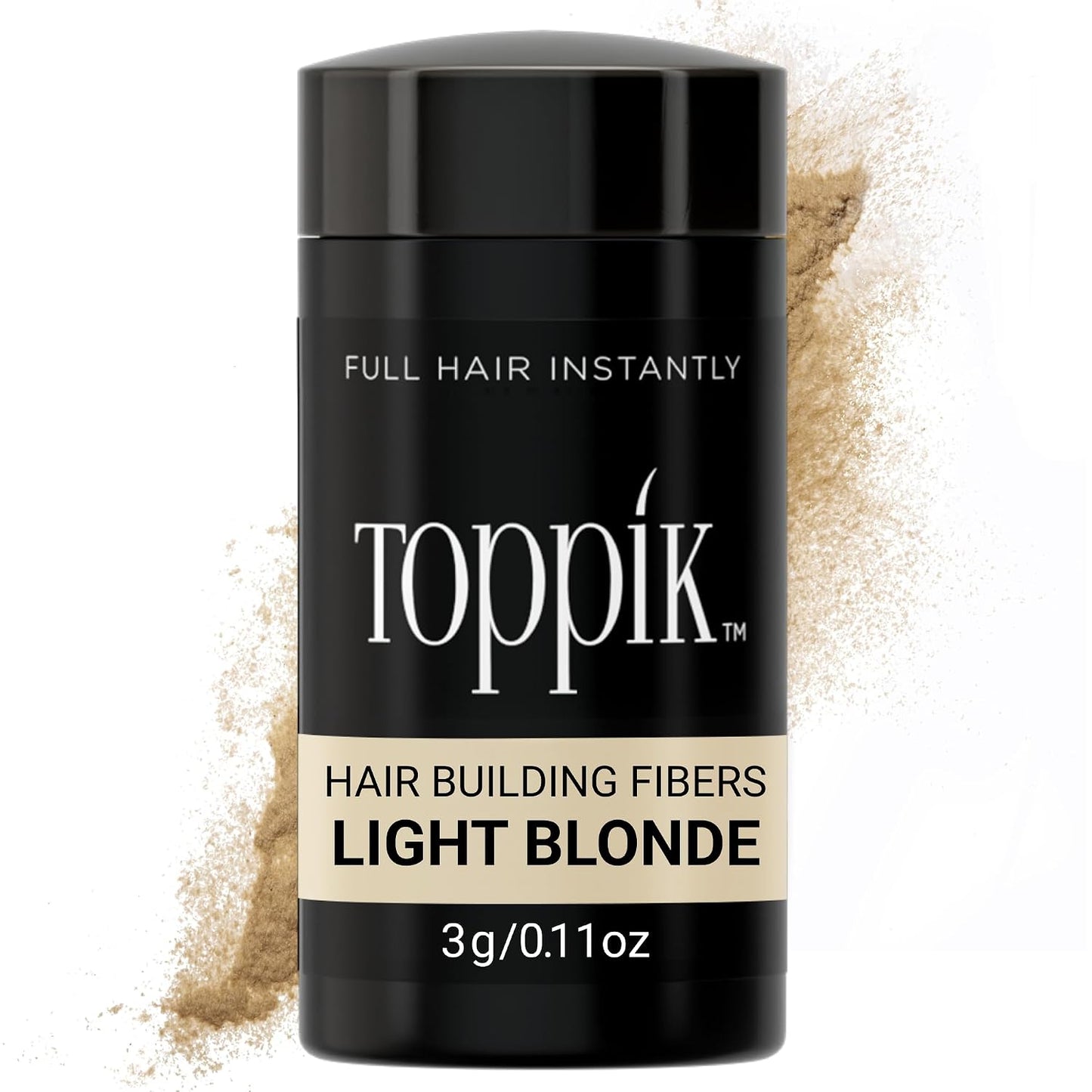 Toppik Hair Building Fibers - Instantly Thicker & Fuller Hair | 9 Shades, 4 Sizes Available