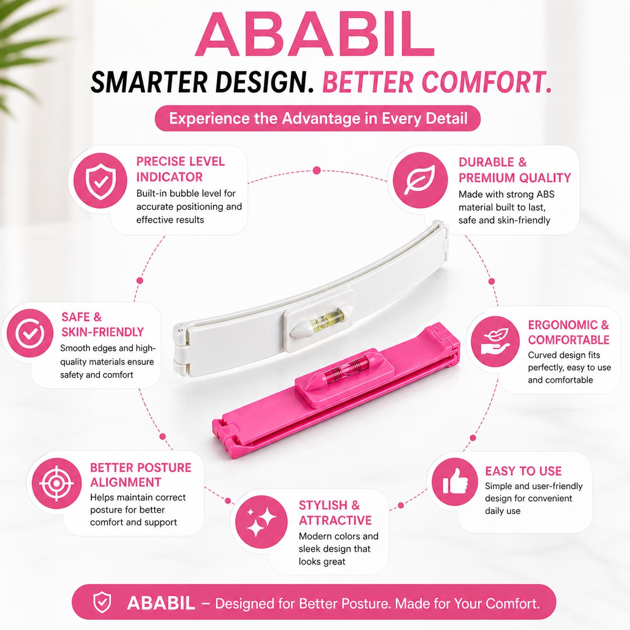 ABABIL Professional Hair Cutting Guide Tool Kit for Women – Split Ends Hair Trimmer Wireless, Bang Cutting Tool, Hair Cutting Clips – DIY Cut Your Own Hair Kit for Layers, Bangs & Trimming at Home