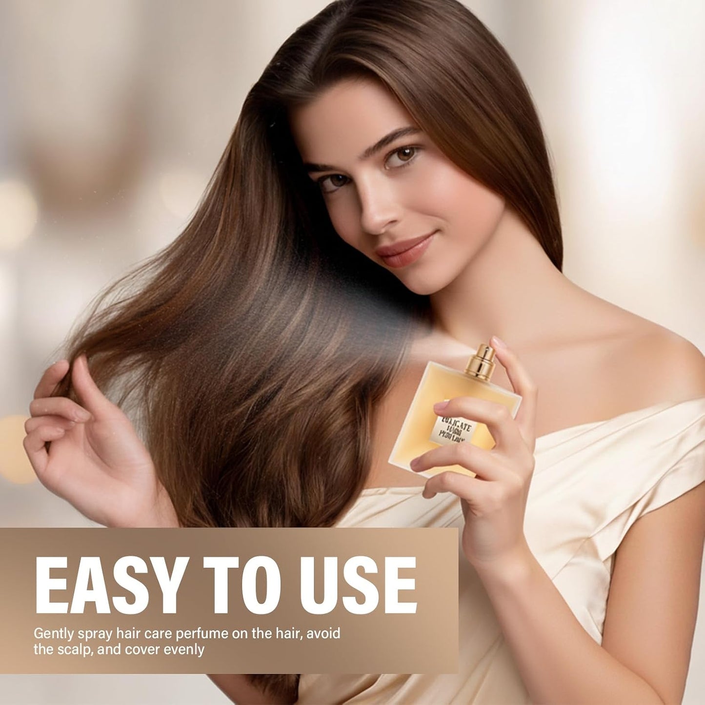 Hair Perfume for Women - 50ML Natural Pheromones | Long-Lasting Fragrance for Dry, Frizzy Hair