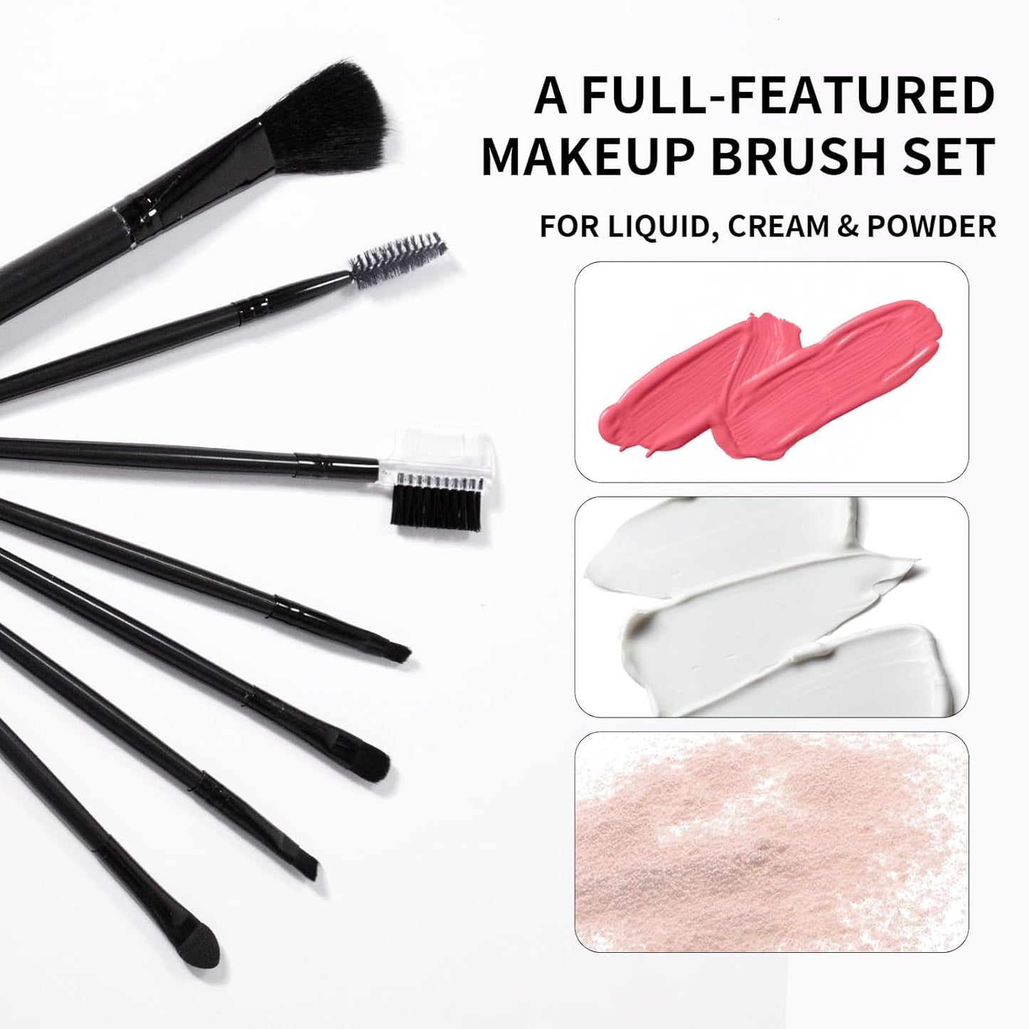 Makeup Set for Girls & Women - Complete Kit with Eyeshadow, Foundation, Blush, Brushes & More | Perfect Gift Idea
