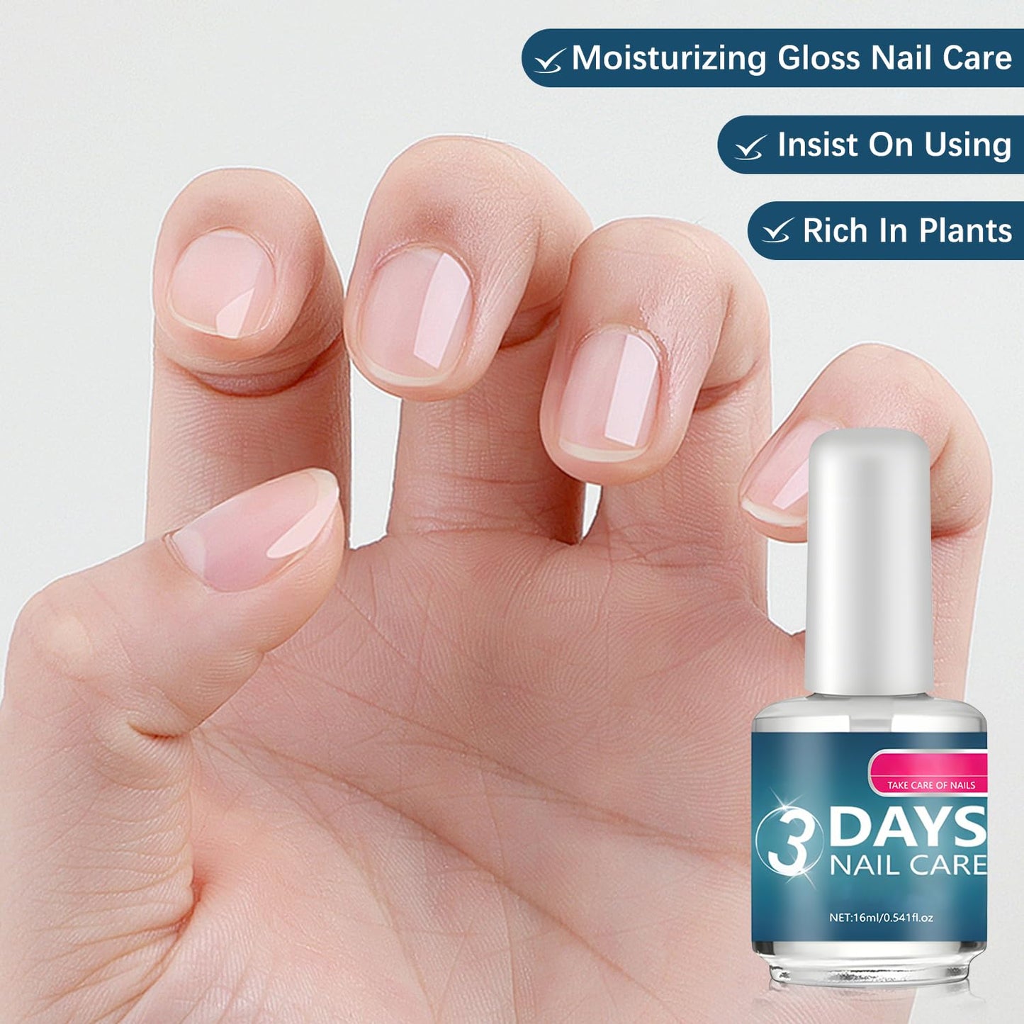 Nail Care Treatment - 3 PCS Keratin Amino Acid for Strengthening & Hydration | 16ml