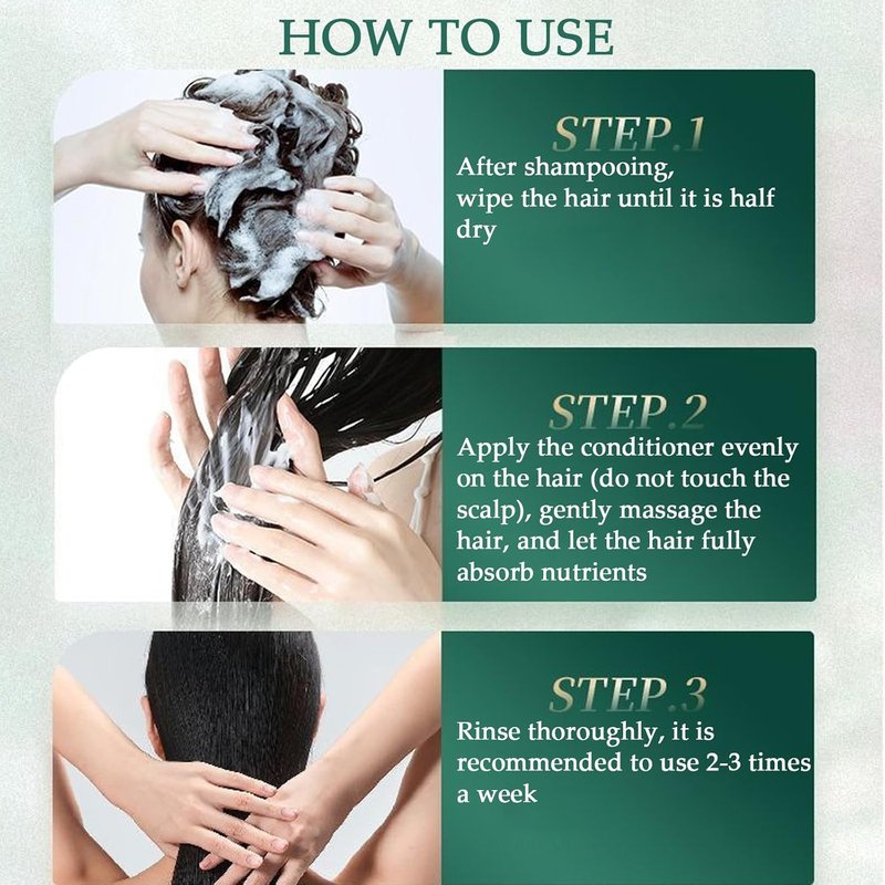 Polypeptide Keratin Hair Mask - Deep Conditioning Treatment for Damaged Hair | Hydrating & Repairing (1 PC)