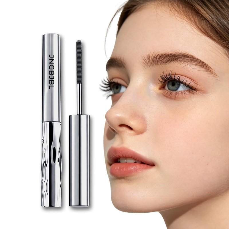 Iron Wand Mascara - Waterproof Black Mascara for Volume & Length | 5D Curling, Smudge-Proof, Clump-Free