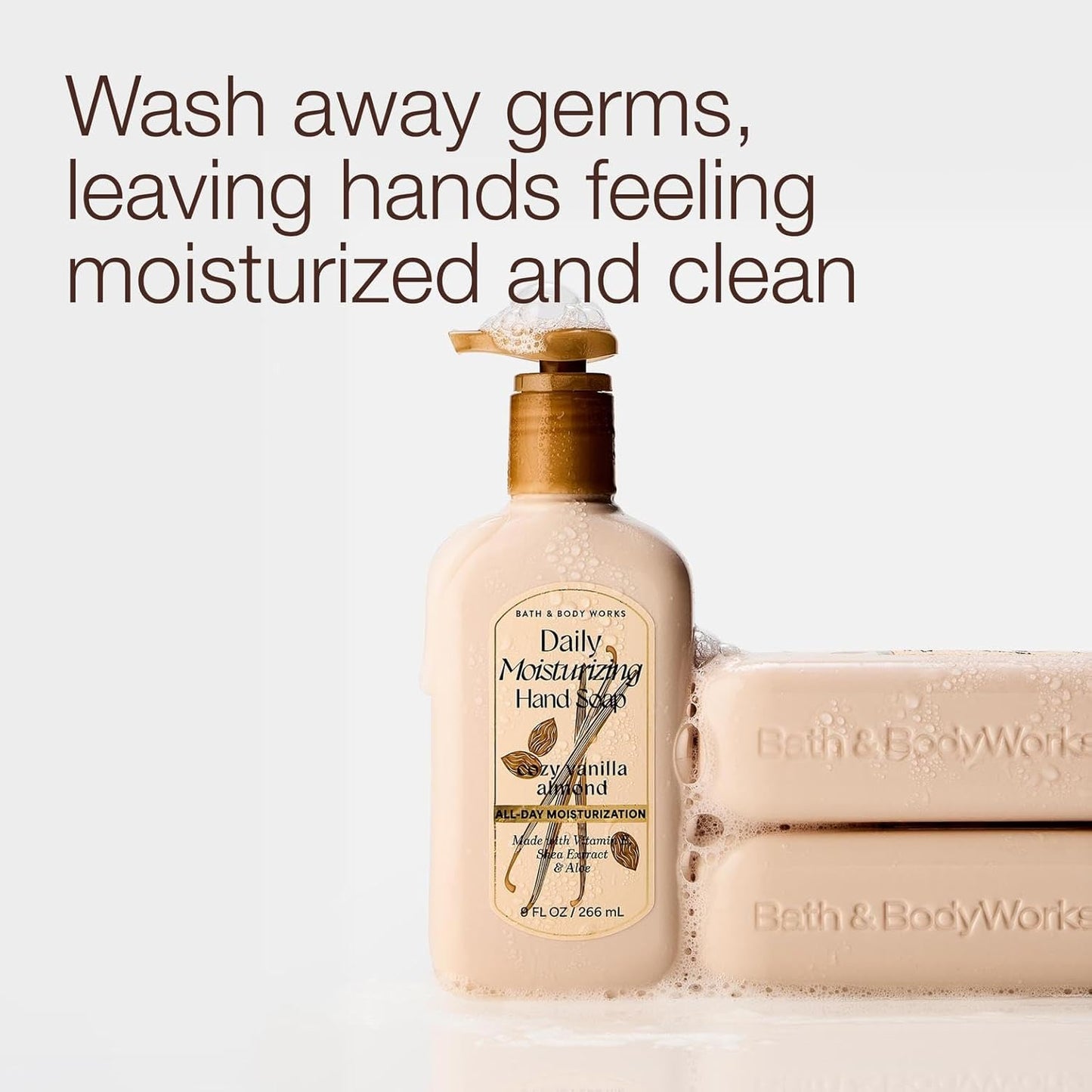 Daily Moisturizing Hand Soap - Shea & Aloe Infused Creamy Formula for Gentle Cleansing | 5 Fragrance Variety Pack