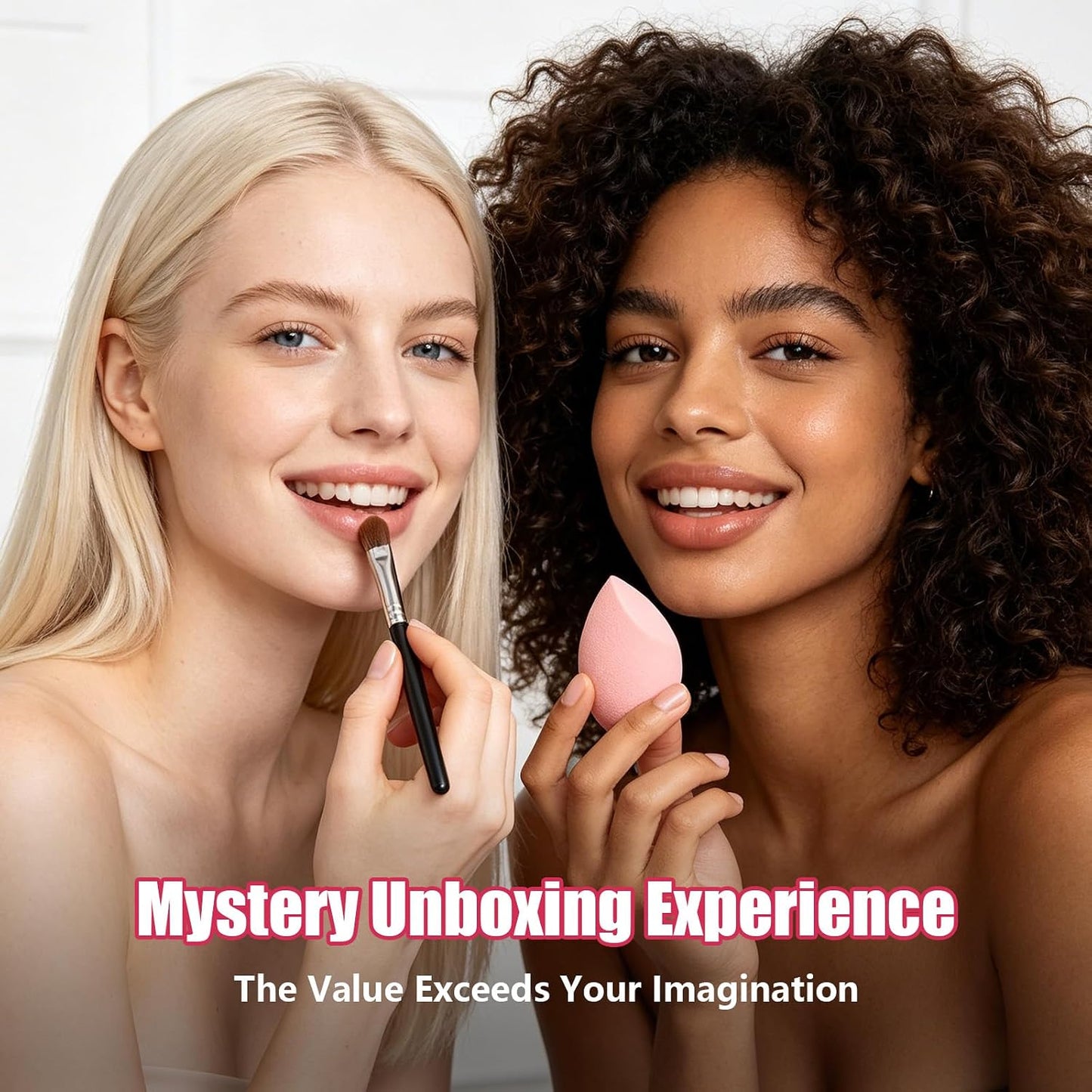 Mystery Makeup Box - 12 Full-Size Makeup Products | Curated Beauty Bundle for Gifts