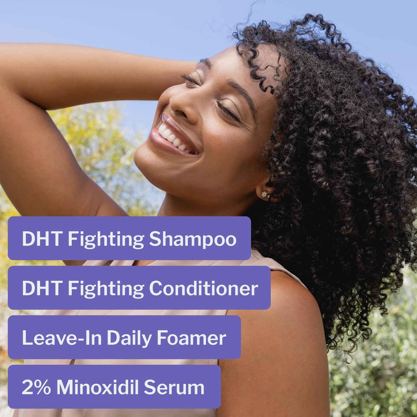 Shapiro MD Women's Hair Regrowth Kit - Shampoo, Conditioner & 2% Minoxidil | Anti-Hair Loss Solution, 1 Month Supply
