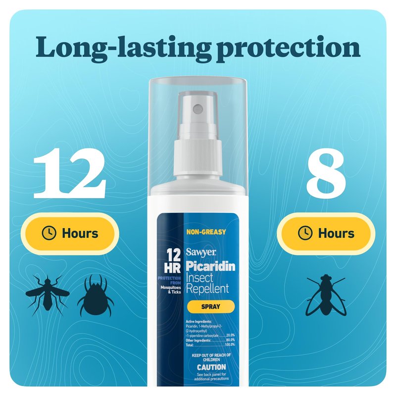 Sawyer Products SP543 Premium Insect Repellent with 20% Picaridin, Pump Spray, 3-Ounce,Clear