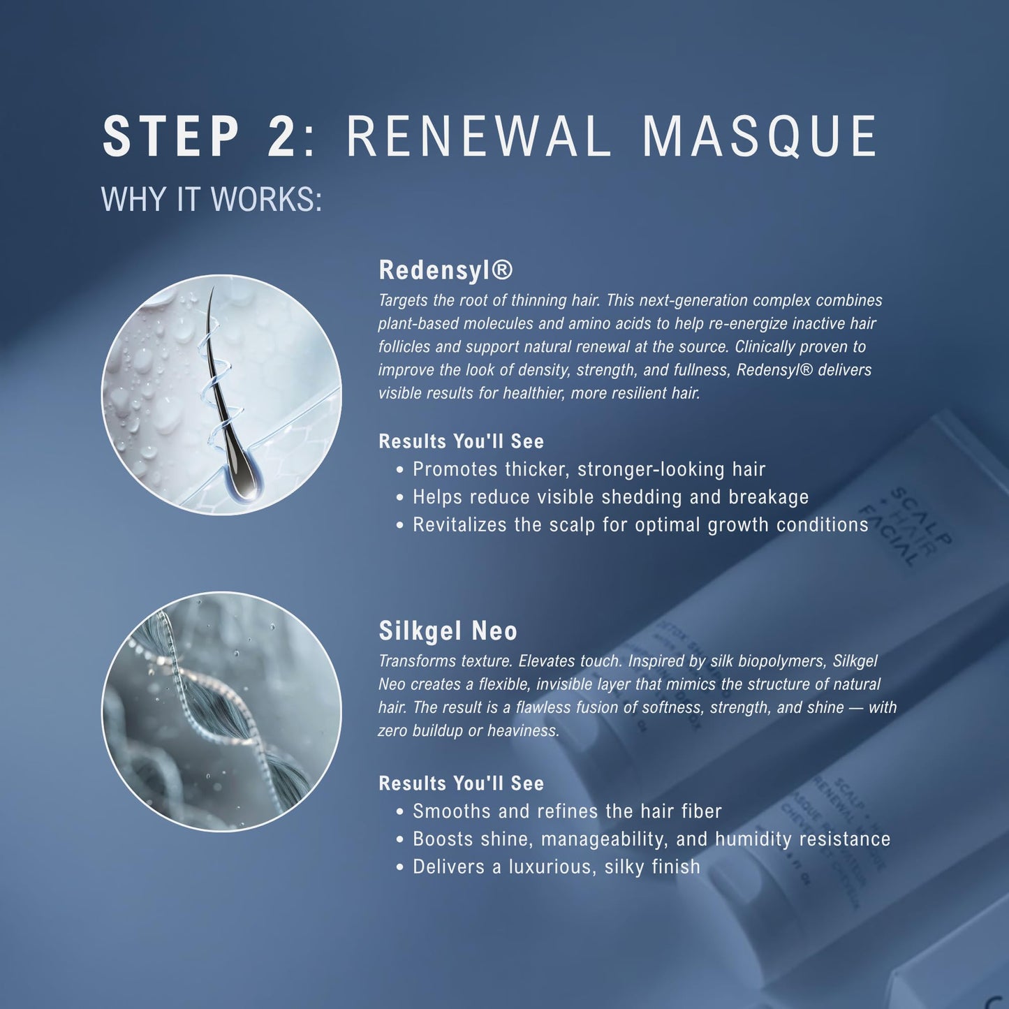 ECRU New York Scalp + Hair Renewal Masque - Deep Hydrating Hair Mask Treatment Restores Natural Shine and Strength - Color Safe Treatment Mask - 4oz