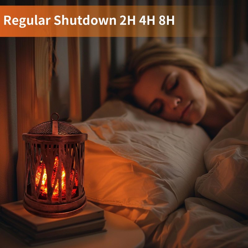 LIFFY Wax Melt Candle Warmer - Electric Melter with Lamp & Timer, Fragrance Warmer, Oil Burner, Aromatherapy Essential for Home & Office, Melt Warmer for Scented Wax Gift & Decor (Copper)