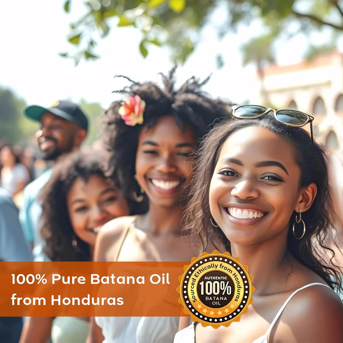 Unrefined Batana Oil for Hair Growth - Organic Hair Mask with Natural Ingredients | 2 fl oz Espresso Coffee
