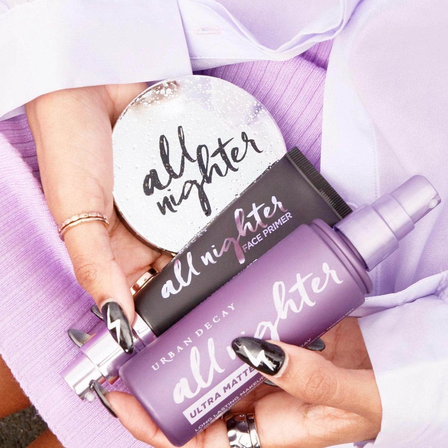 Urban Decay All Nighter Face Primer - Hydrating & Smoothing Makeup Base for All Skin Types | Lightweight, Paraben-Free, Vegan