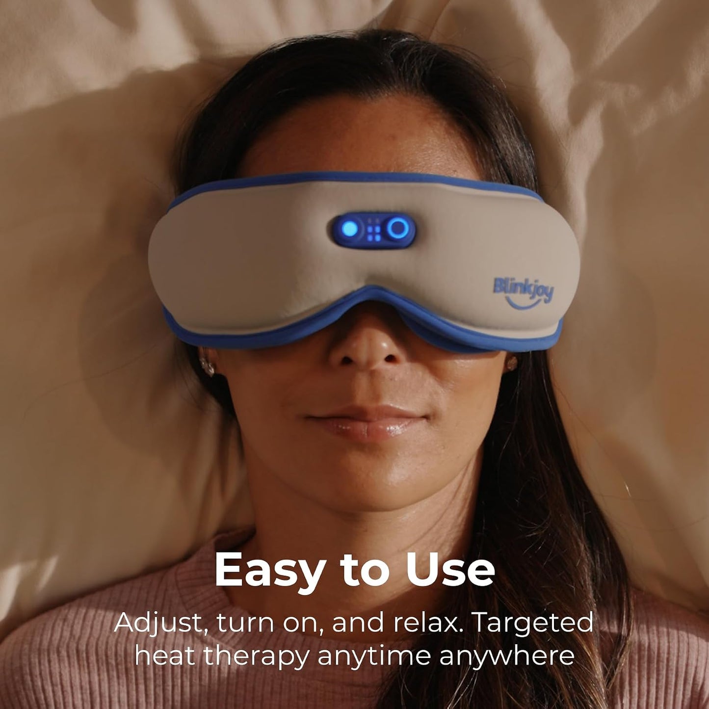 Rechargeable Heated Eye Mask - Cordless Warm Compress for Dry Eyes, MGD & Eye Strain | Optometrist Recommended