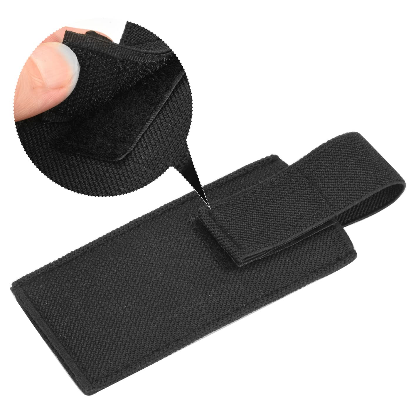 MOTAIN Horizontal Magazine Concealed Carrier,1 Pack Extra Single/Double Pistol Magazine Carrier Pouch with Safety Hook & Loop
