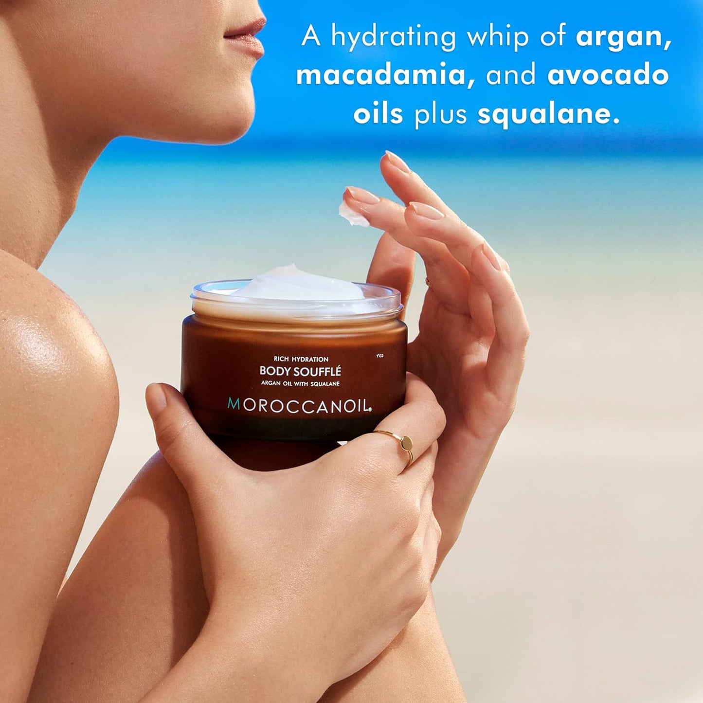 Moroccanoil Body Soufflé - Nourishing Hydrating Cream | 6.7 Fl. Oz.