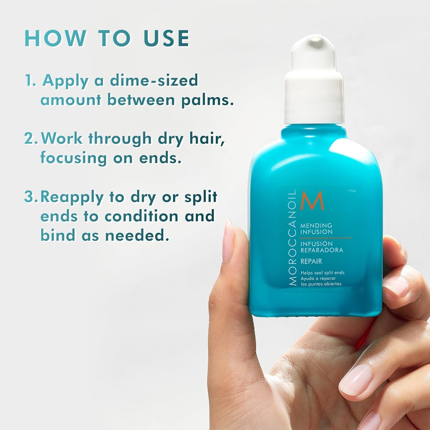 Moroccanoil Mending Infusion Hair Serum - Nourishing Styling Treatment for Damaged Hair