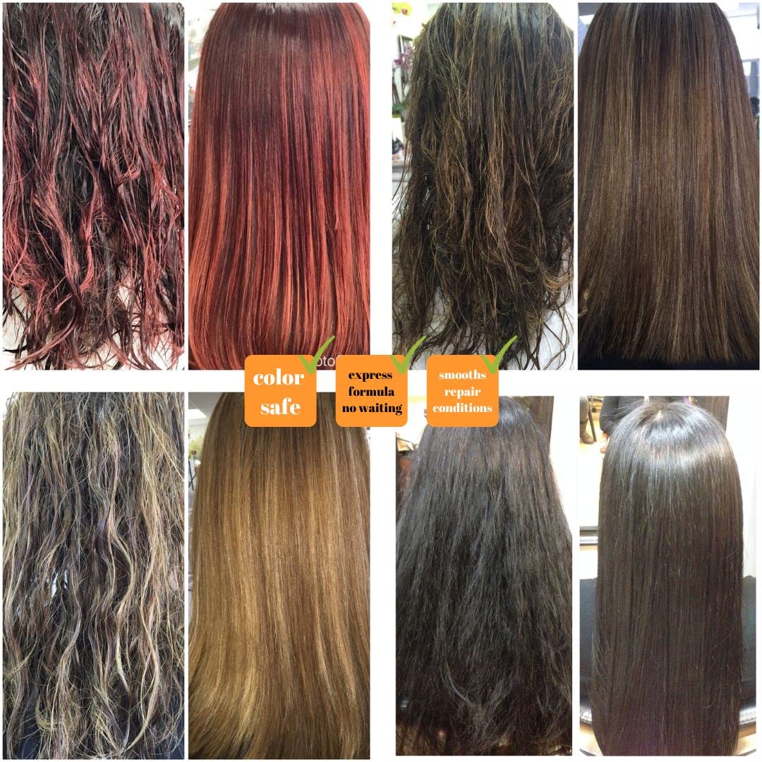 Clarifying Shampoo with Brazilian Keratin Treatment & Intensive Hair Mask Kit | 120ml (4fl. oz)