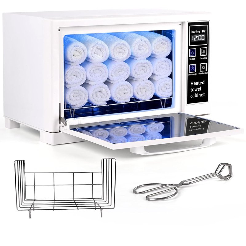 Heated Towel Warmer Cabinet - 6L Spa & Salon Towel Heater | Home Use, Compact Design