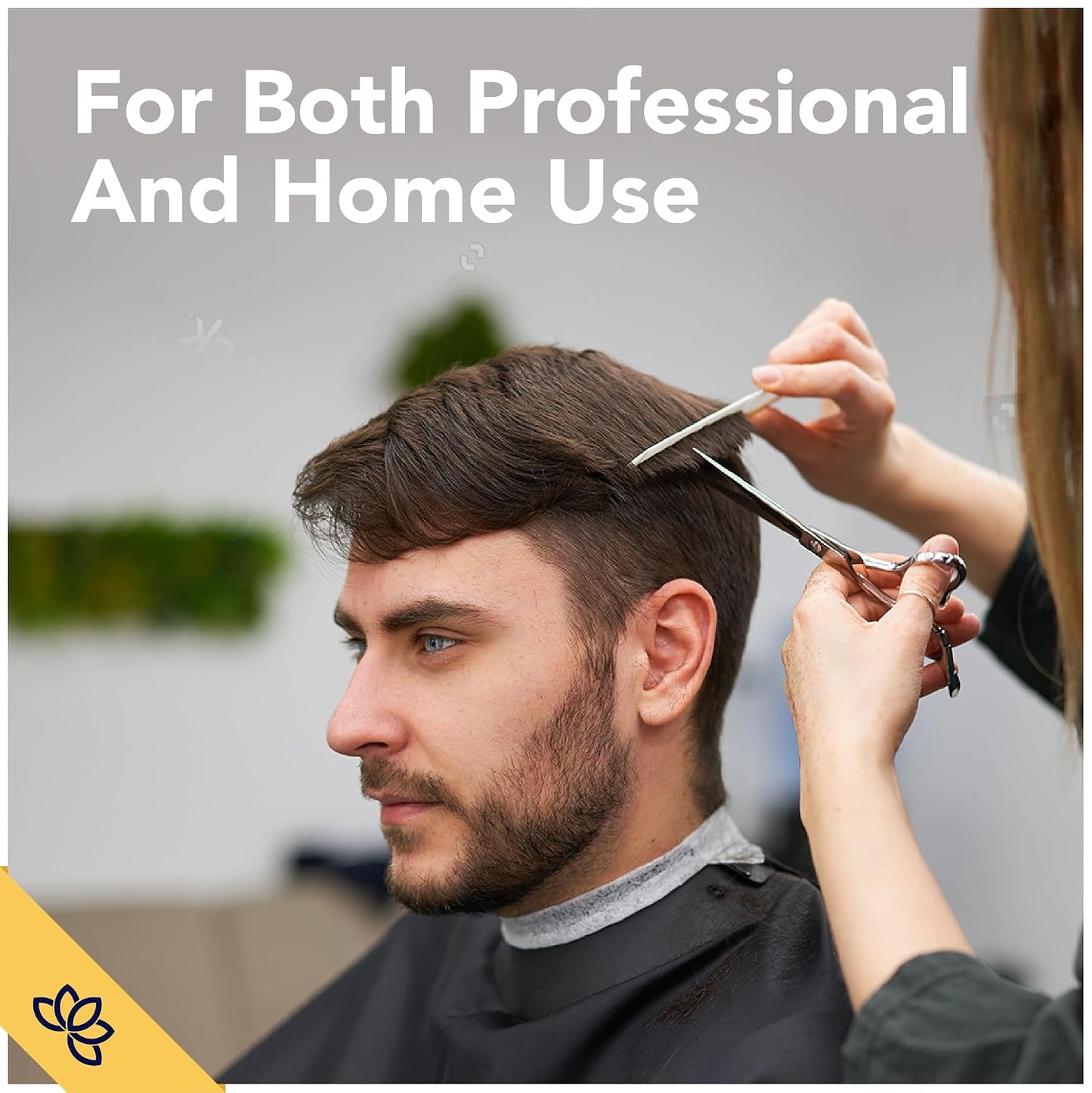 Barber Hair Cutting Scissors - Equinox Styling Shears, 6.0" Length | Professional Quality