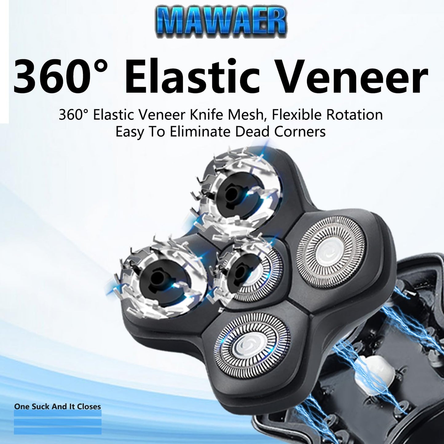 Universal Magnetic 5 Blade Replacement Heads for Freebird and Other Brands