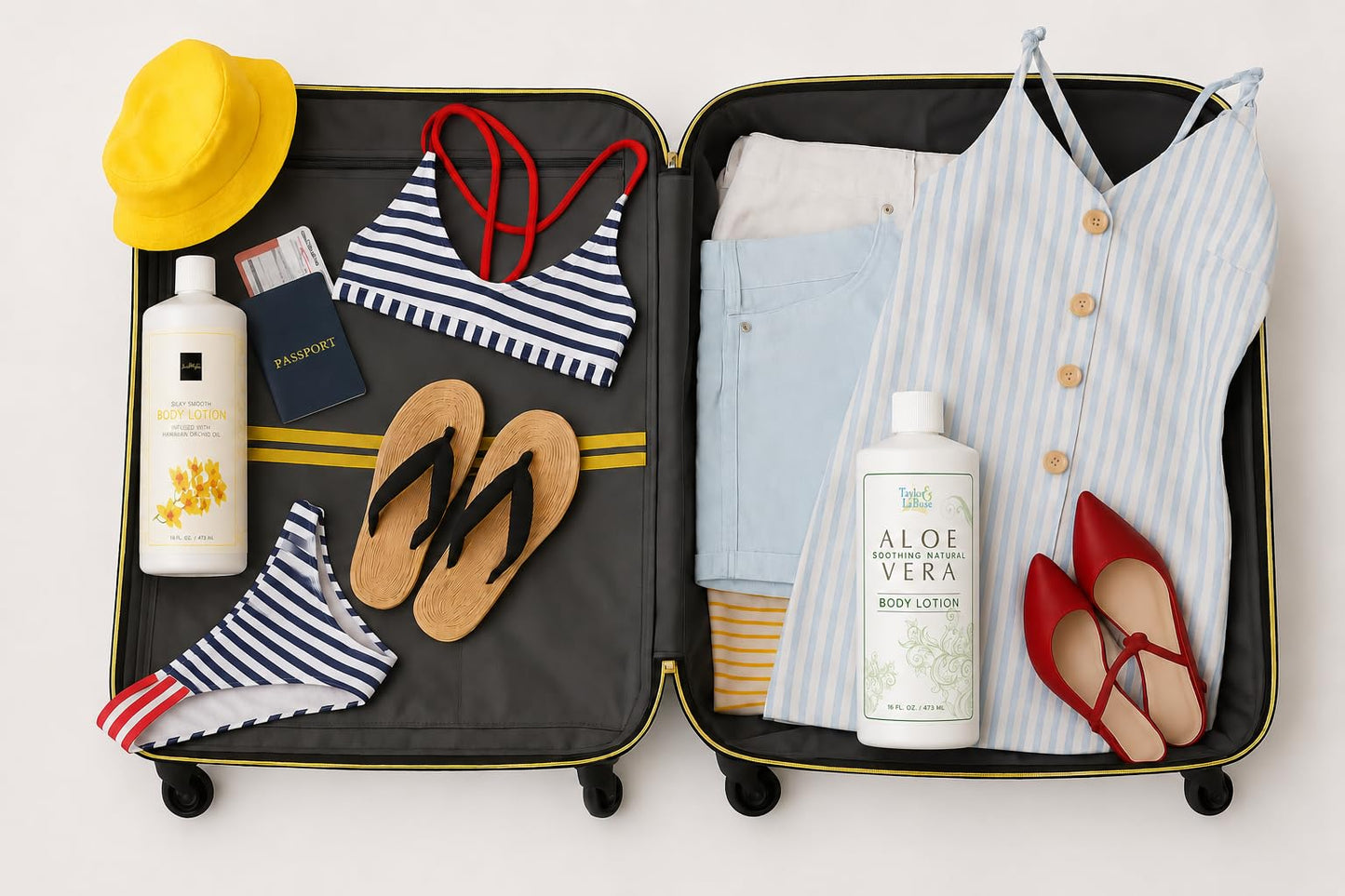Smuggs Jugs Cruise Essentials: Hidden Liquor Containers Smuggling Kit, Leakproof Rum Runners for Cruise, 4-17.3 oz Bottles Hidden Flasks for Liquor Disguise Fake Shampoo Bottles for Travel