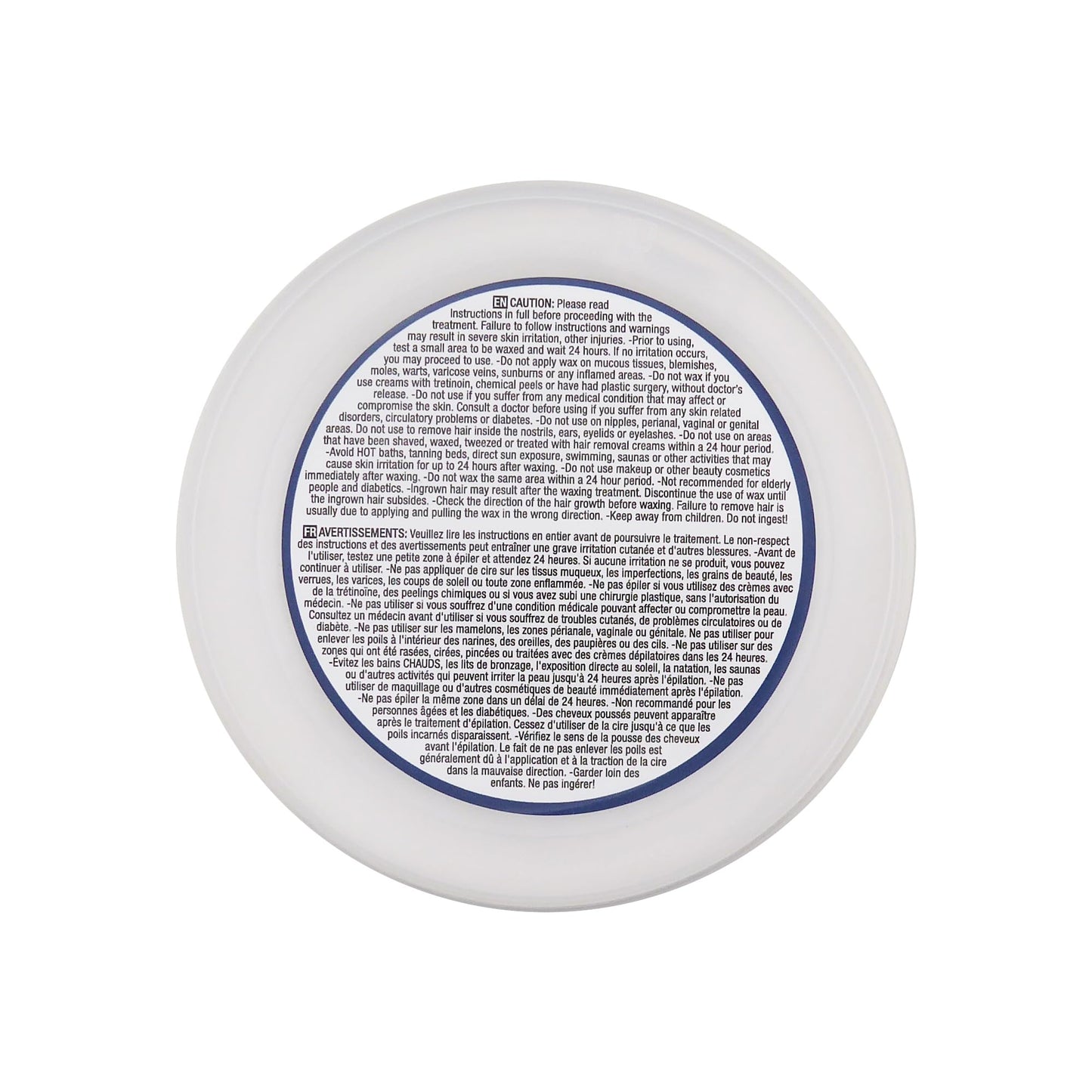 Waxness Film Hard Wax Tin Natural 14 oz (400 g) – Stripless Professional Hard Wax with Natural Resin Base for Face & Body – Made in Italy