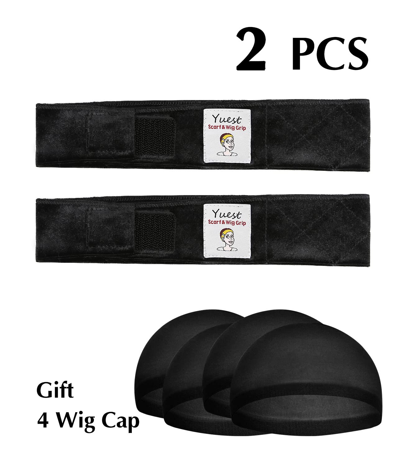 Wig Grip Band - No Slip Lace Front Wig Gripper for Secure Fit | Adjustable Size for Women
