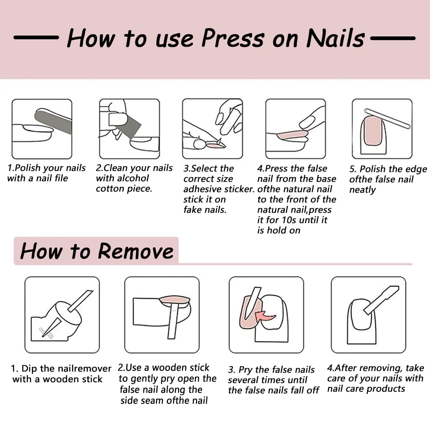 Colorful Press-On Nails - Short Square Acrylic Nails with Gradient Rainbow & White Dots | Full Cover DIY Manicure
