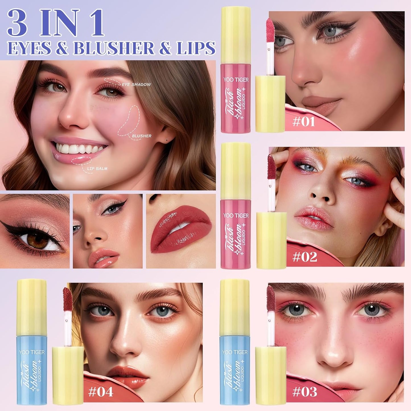 All-in-One Makeup Kit for Women | Full Set with Foundation, Eyeshadow, Blush & Brushes