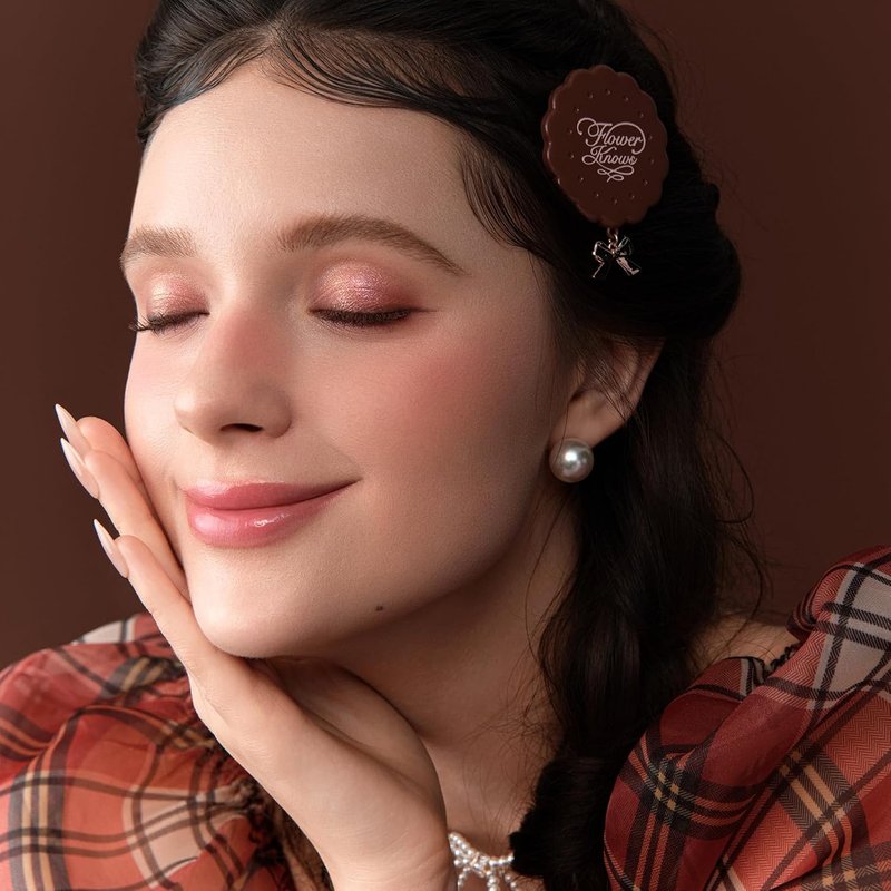 Sweetie Bear Makeup Palette - 6-Color Pink Face Palette with 4 Matte & 2 Shimmer Shades | Blendable & Smooth 0.23 Oz