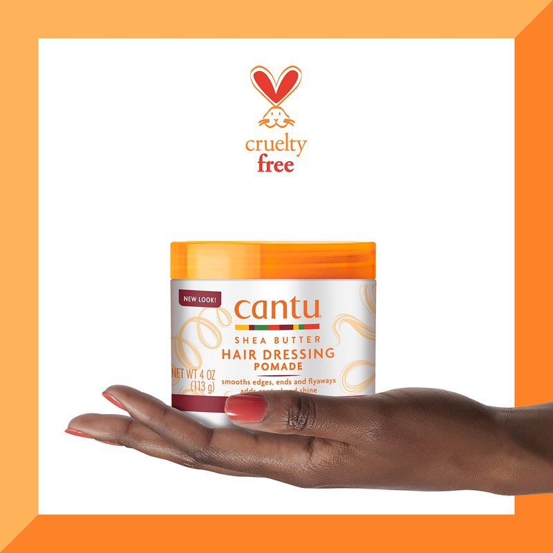 Cantu Hair Dressing Pomade with Shea Butter, 4 Ounce