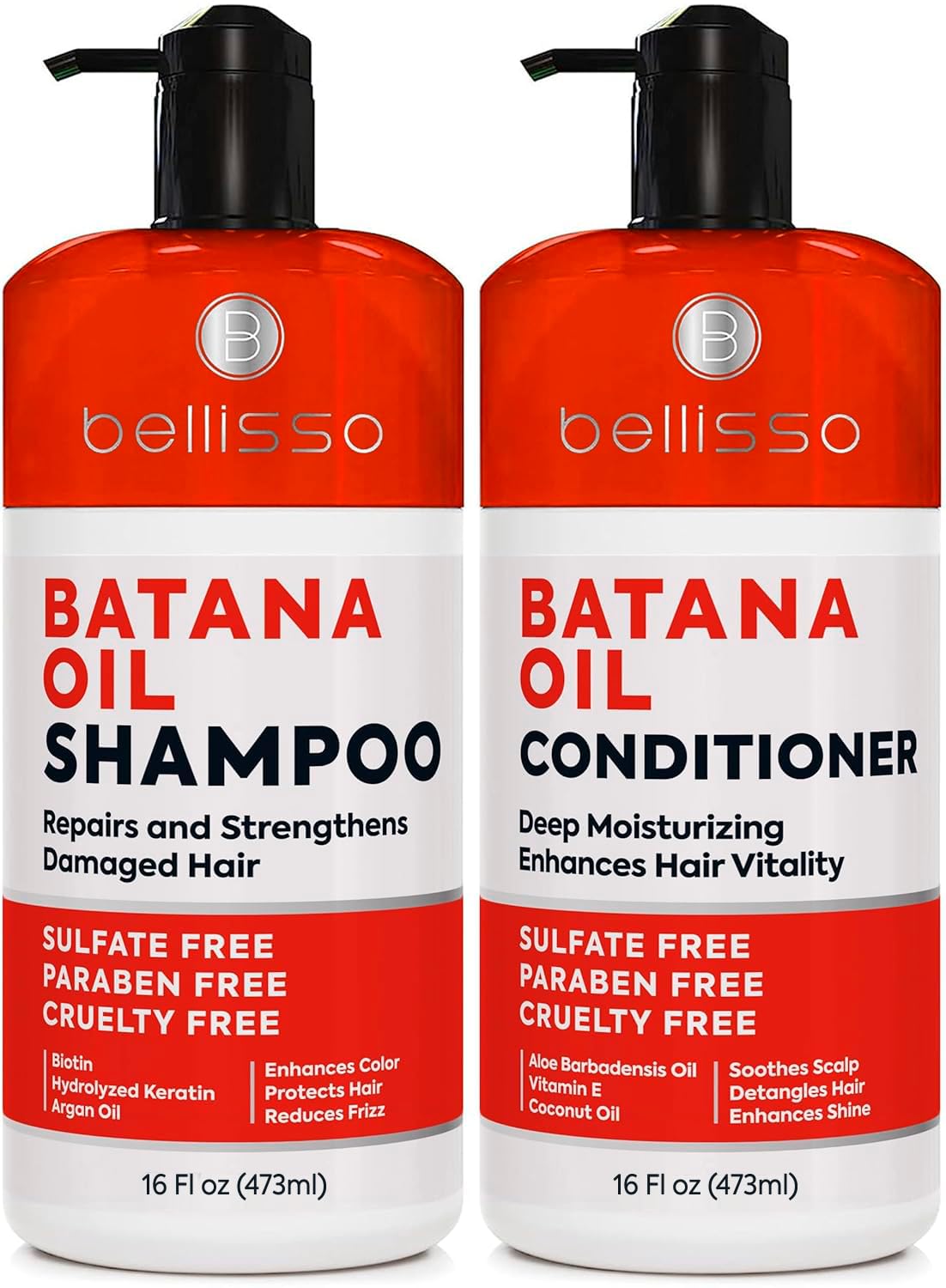 Onion Shampoo and Conditioner Set - Rosemary & Biotin Thickening Formula for Thinning Hair | Hydrating & Sulfate-Free
