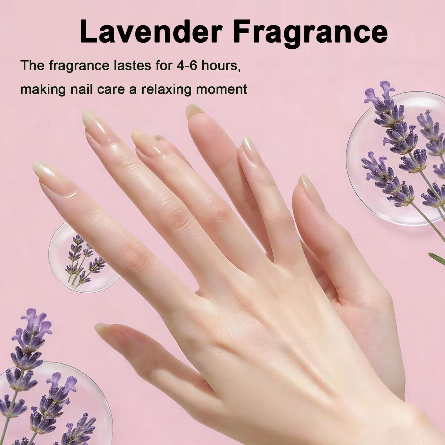 Cuticle Oil Pusher Pen - 2-in-1 Ceramic Nail Care Tool for Dry, Damaged Nails | Moisturizing & Polishing (1 Pcs)