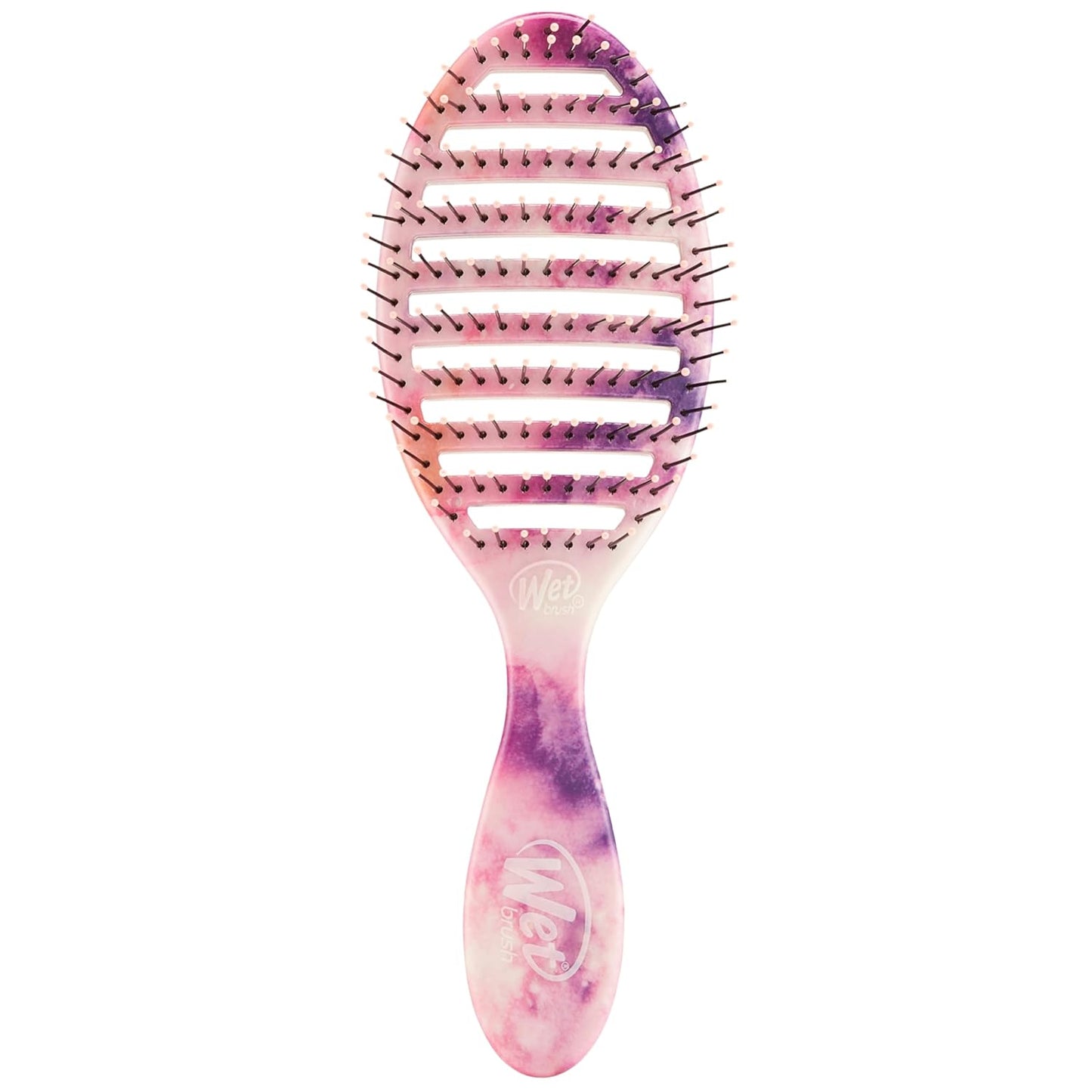 Speed Dry Hair Brush - Vented Design with Soft HeatFlex Bristles | Ergonomic Aqua Brush for Tangle-Free Blow Drying