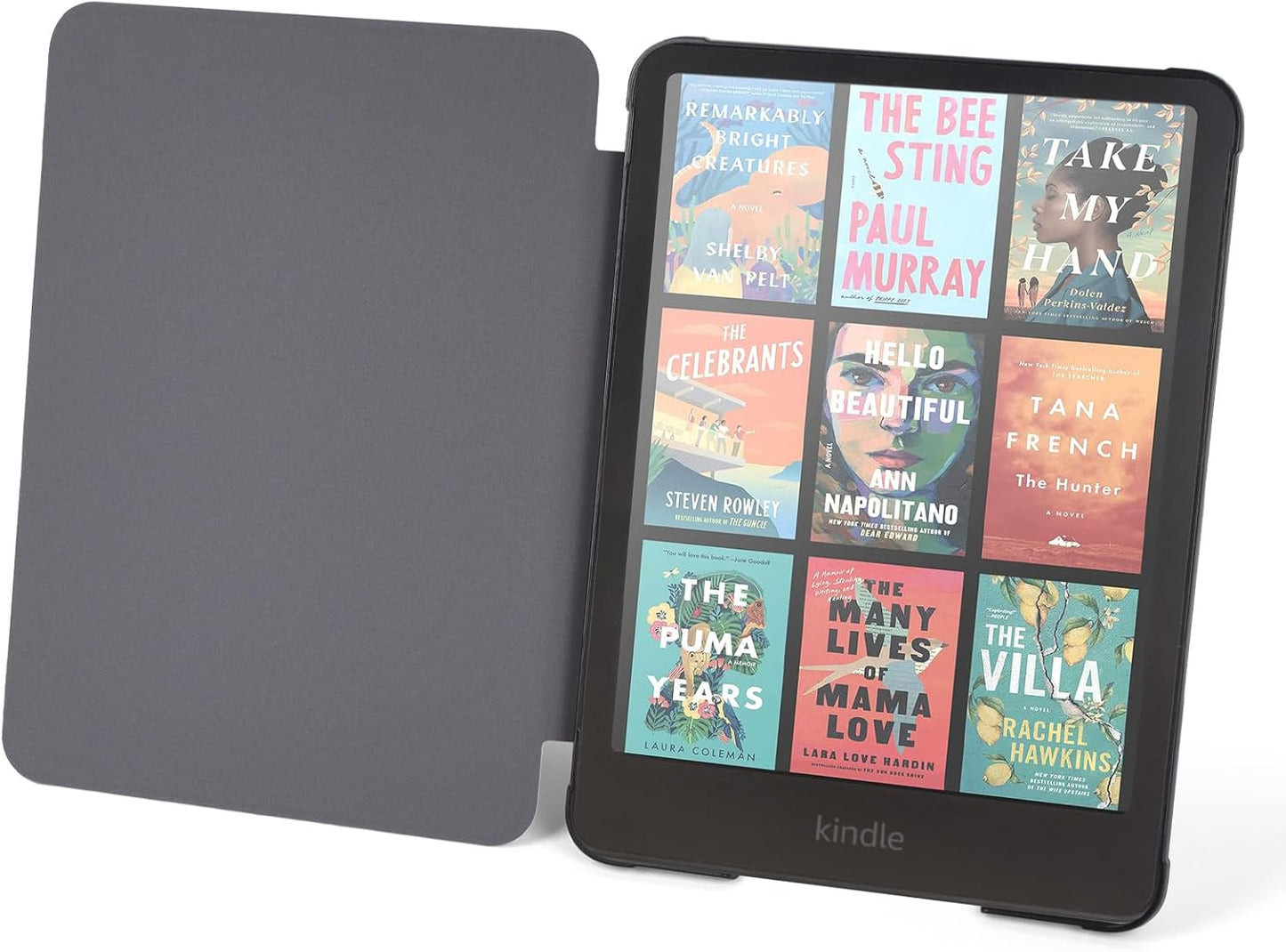 Kindle Paperwhite Case - Slim Protective Cover with Auto Sleep/Wake | Fits 7-Inch 12th Gen & Colorsoft 1st Gen - Black