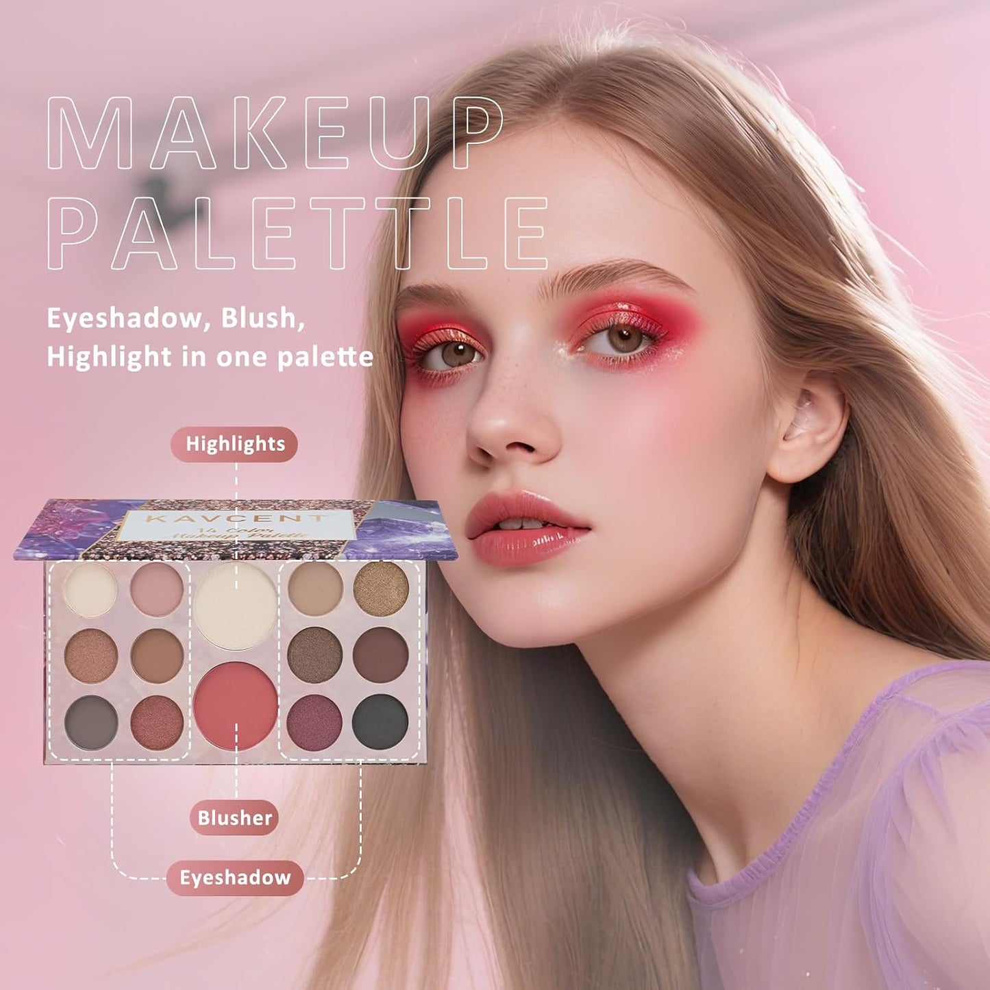 Makeup Kit for Women | Complete Makeup Set for Teens - Eyeshadow Palette & Accessories